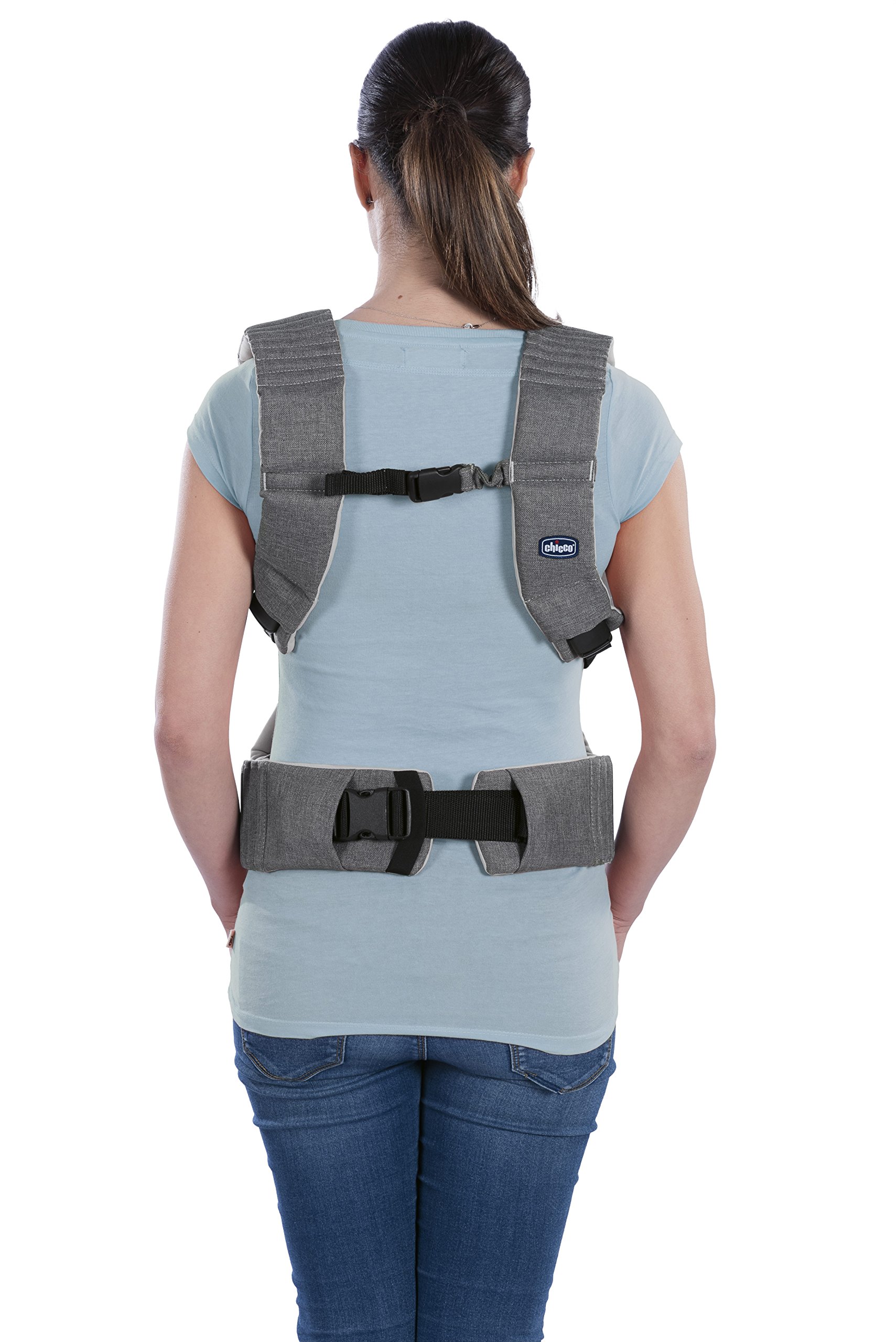Chicco myamaki portabebés Denim gris Elegance
