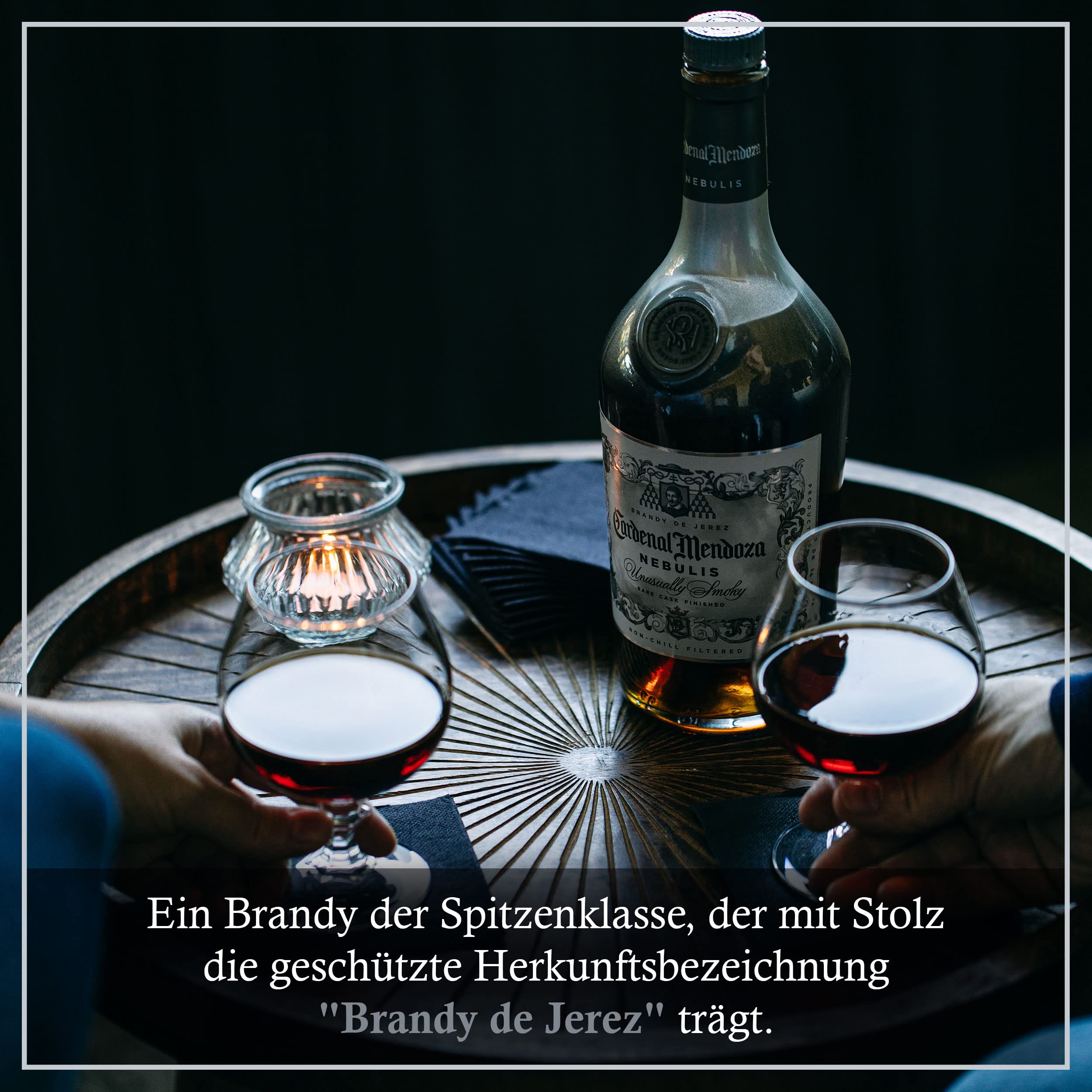 Cardenal Mendoza Nebulis Brandy de Jerez Rare Cask Finished 40% vol 0,7l Geschenkbox