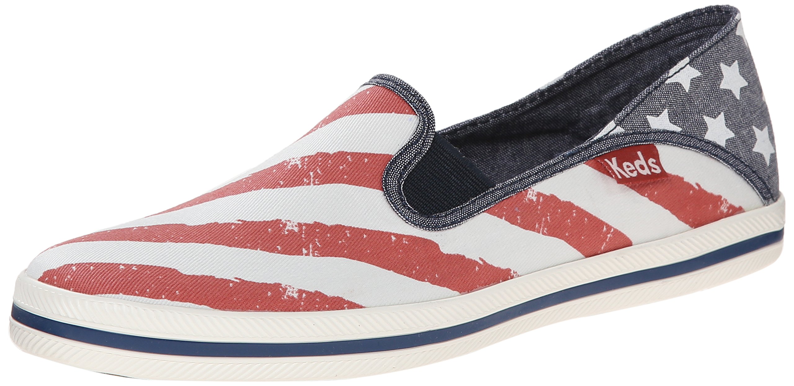 Keds Women's Crashback Patriotic Slip-On Sneaker