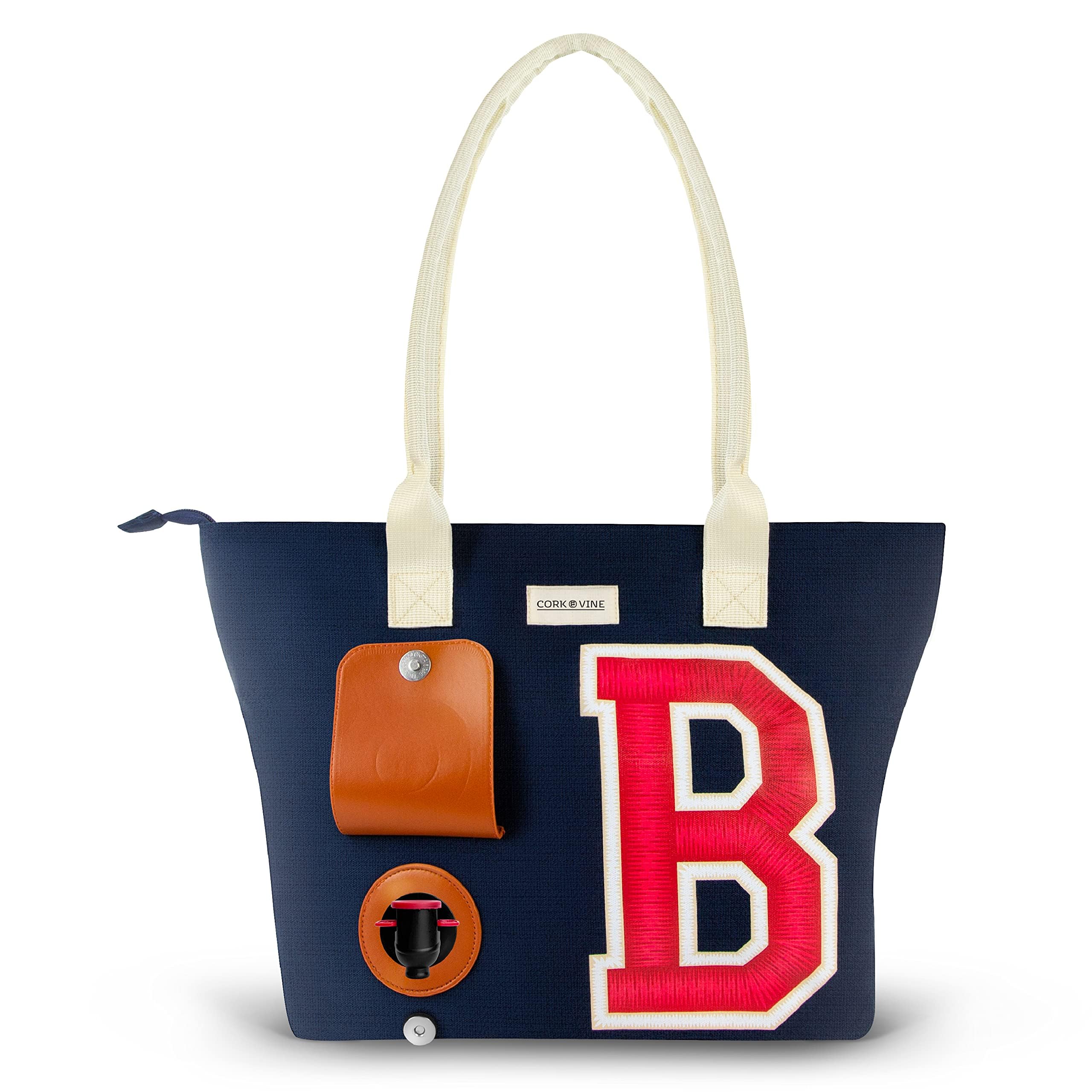 CORK & VINE Wine Tote Bag