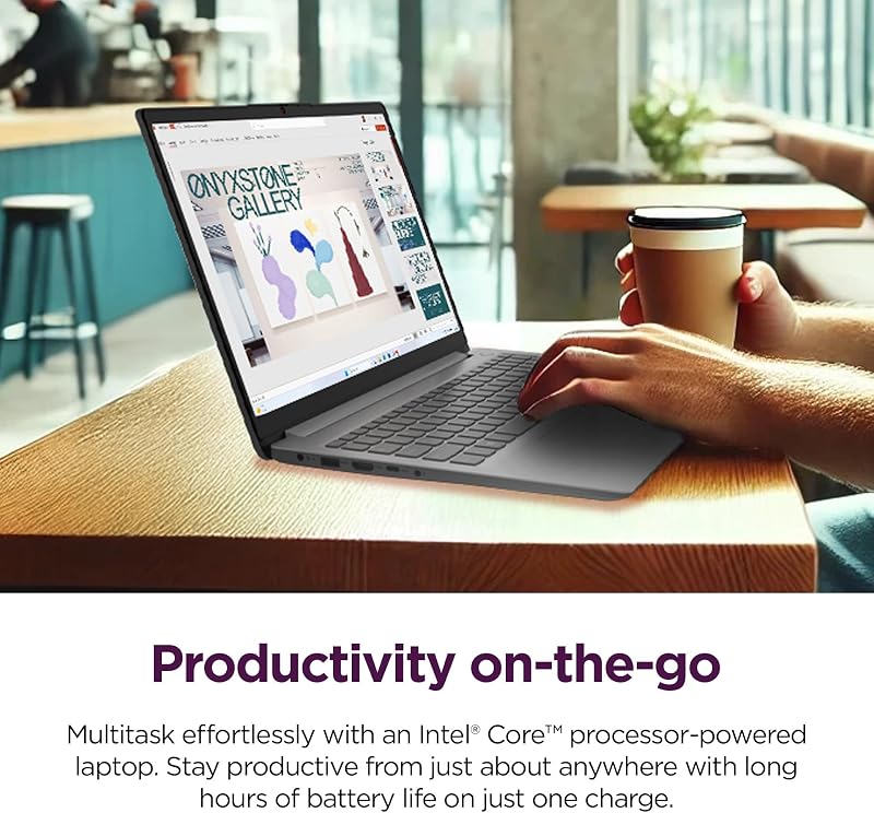 Lenovo IdeaPad Laptop Business Student 2025, 14 Inch Display, Intel Dual Core Processor, 12GB RAM + 884GB Storage (256GB SSD +128GB eMMC +500GB Ext), 11HRs, HubxcelAccessory, Office 365 1 Yr, Win 11 image 7