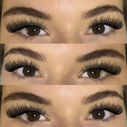 Miniatura 3 de Geeneiya - Pestañas de banda transparente de 0.59 pulgadas, aspecto natural, pestañas postizas 3D, cortas, esponjosas, paquete de 7 pares