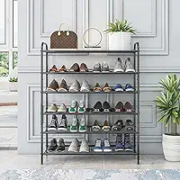 Sapateira Organizadora, Sapateira Hall de Entrada Simples, 6 Prateleiras para 24 Pares, Robusta e Durável, Ideal para Sala de Estar