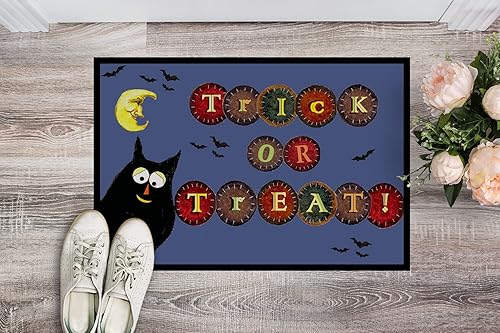 Miniatura 254 de Caroline's Treasures PJC1117JMAT - Felpudo para puerta delantera de 24 x 36 pulgadas, tapete antideslizante lavable de pelo bajo, 24 x 36 pulgadas