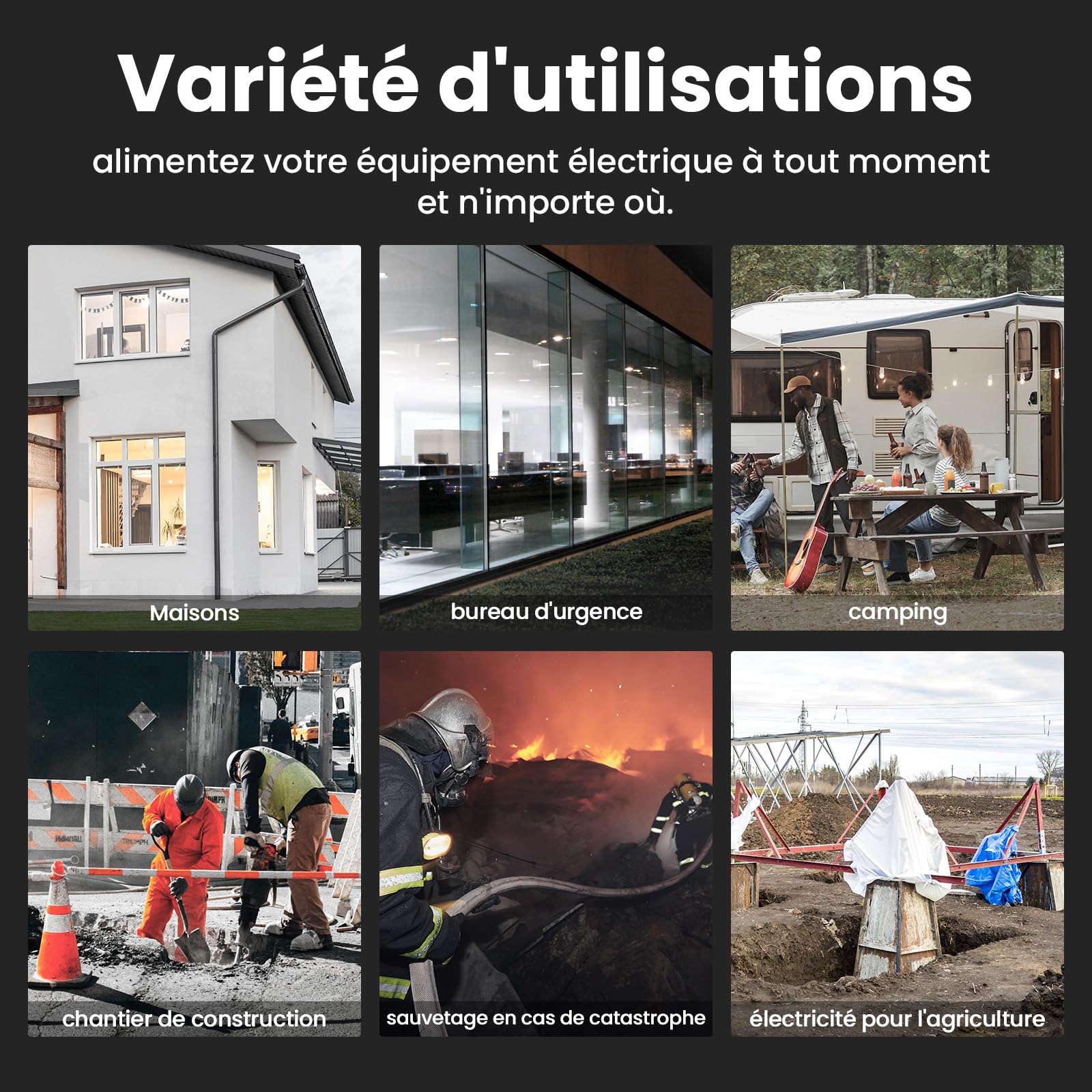 maXpeedingrods 3500W Groupe électrogène à essence 4 temps avec 2 prises 230V et USB Générateur léger et silencieux alimentation de secours pour garage atelier camping maison,26kg léger