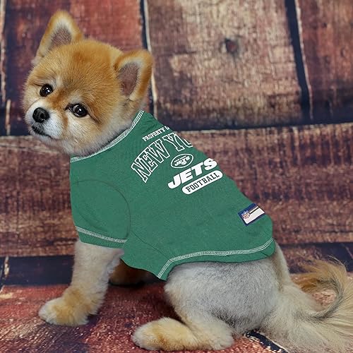 Vista 72 de Camisa de la NFL para mascota, para perros y gatos, duradera, 5 tamaños disponibles en 32 equipos de la NFL, camisetas de la NFL para mascotas