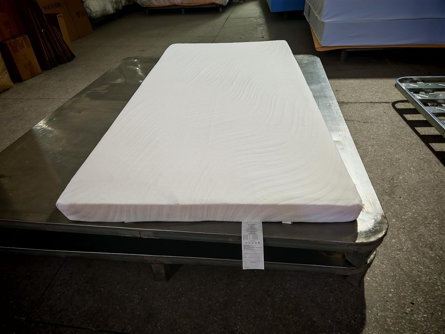 IYEE NATURE King Mattress, 14 Inch Size Memory Foam Mattress,King Bed in a Box,Medium Soft,Bule