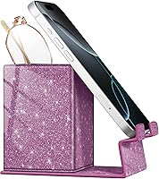 Vista 10 de FINTIE Soporte para lápices con soporte para teléfono, soporte para gafas, organizador de escritorio, mesita de noche, accesorios de oficina