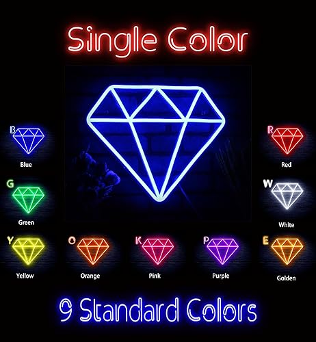 Miniatura 2 de Señal de neón LED de silicona Diamond Flex - Rosa - st16s33-fnu0055-k