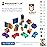 MEGAGONTILES 182PCS Premium Magnetic Tiles Set | STEM-Authenticated Magnetic Building Blocks | Educational Construction Toy for Kids Ages 3-8 (Boys & Girls)