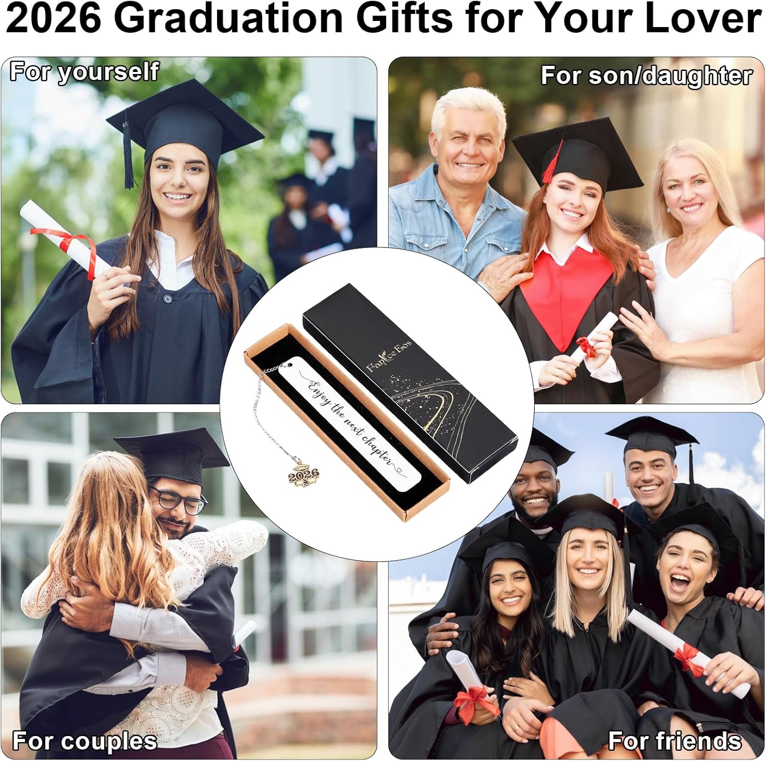 Graduation Gifts for Her Him - Class of 2026 High School Graduation Gifts for Her Him College Graduation Gifts for Her Him 2026 5th 8th Grade Graduation Gift Senior 2026 Graduation Bookmarks Grad - Image 2