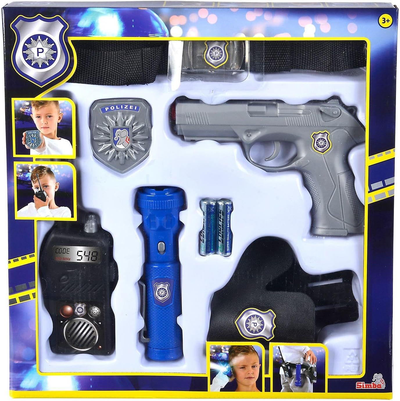Simba 8102667 - Police Patrol Belt Set