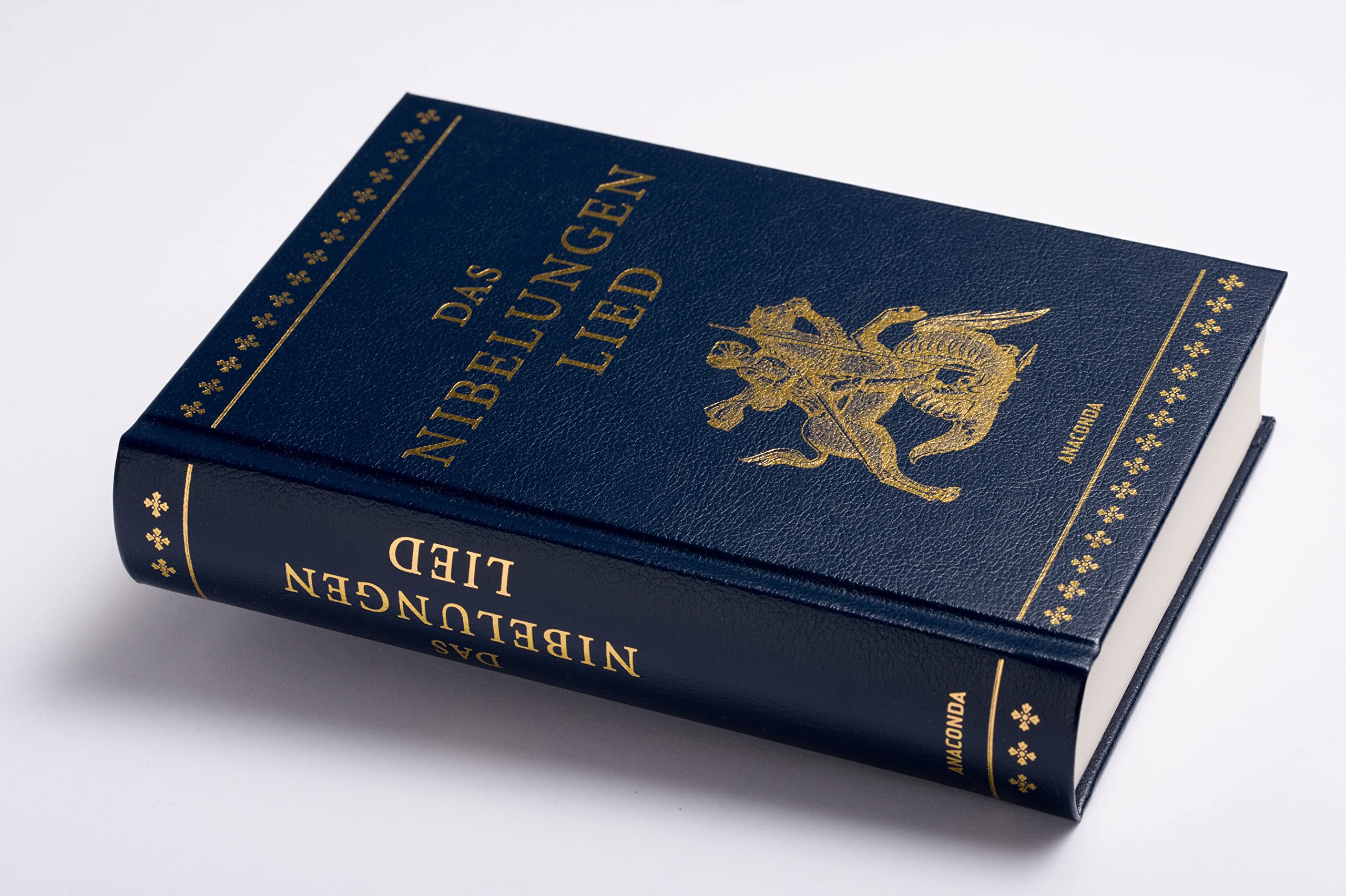 Das Nibelungenlied: Gebunden in Cabra-Leder mit Goldprägung. Das Helden-Epos um Siegfried, Hagen von Tronje und Kriemhild. Übertragung der Nibelungen-Sage von Karl Simrock (Cabra-Leder-Reihe, Band 3)