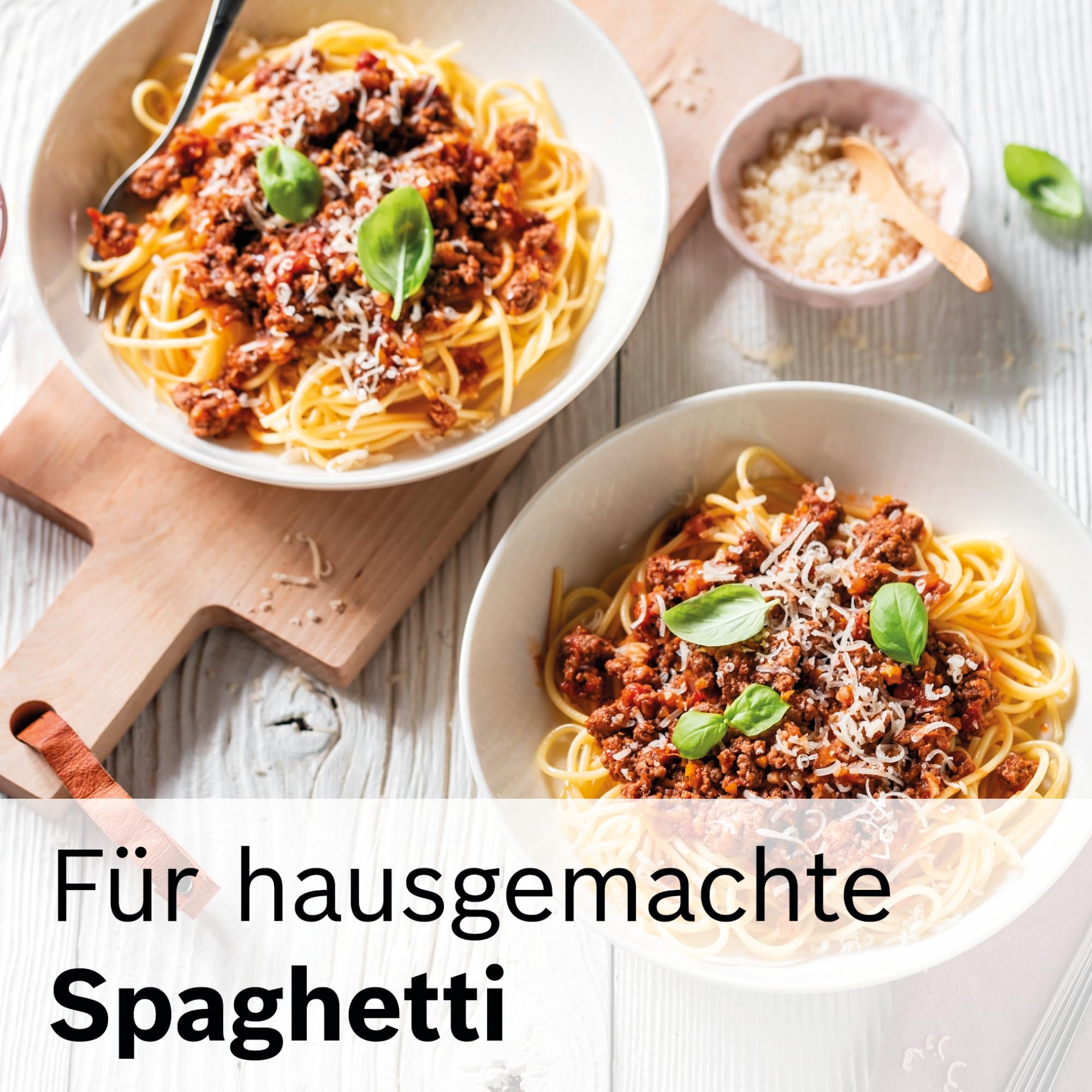 Bosch MUZ5NV3 Pastawalze Spaghetti 1,6mm Edelstahl Zubehör für Küchenmaschine Serie 4 Serie 2