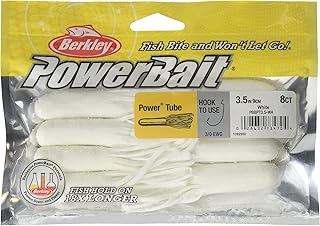 PowerBait Power Tube White 3 1/2in | 9cm
