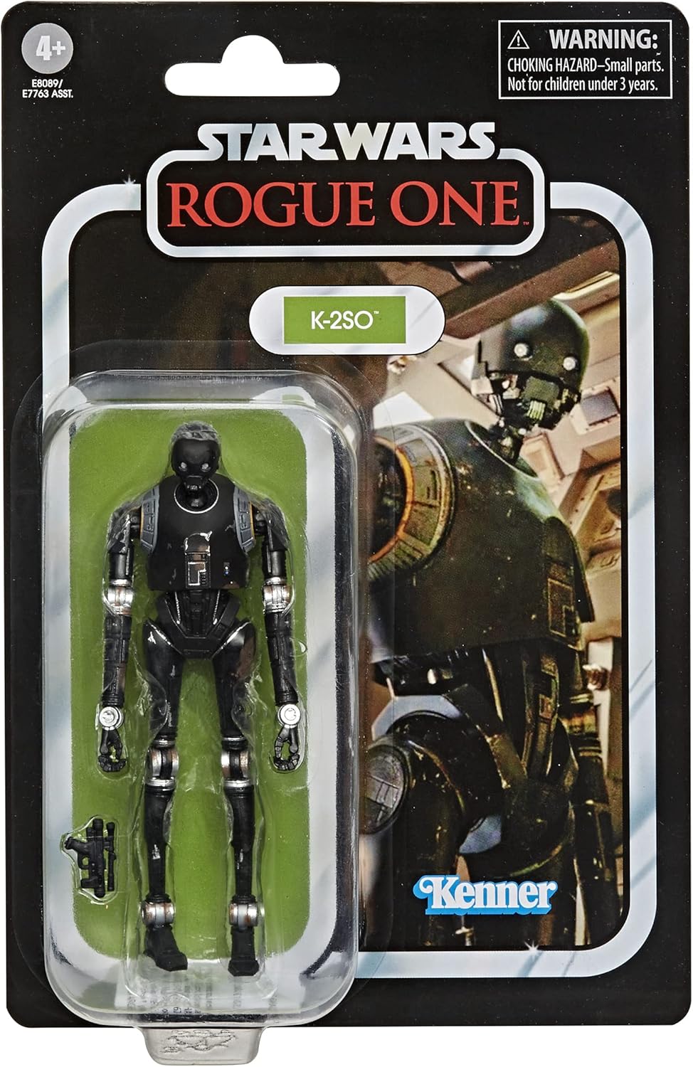 STAR WARS The Vintage Collection K-2SO (Kay-Tuesso) Toy, 3.75-Inch-Scale Rogue One: A Story Action Figure, Kids Ages 4 and Up
