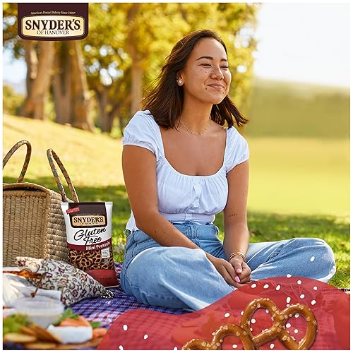 Miniatura 6 de Snyder's of Hanover, Mini pretzels sin gluten, bolsa de 8 onzas