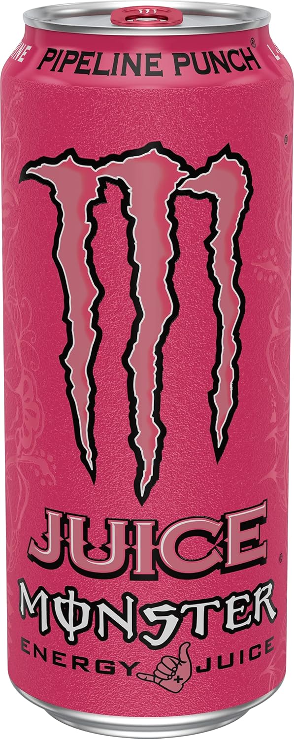 Monster Energy, Pipeline Punch, 16 fl oz, 4 Pack