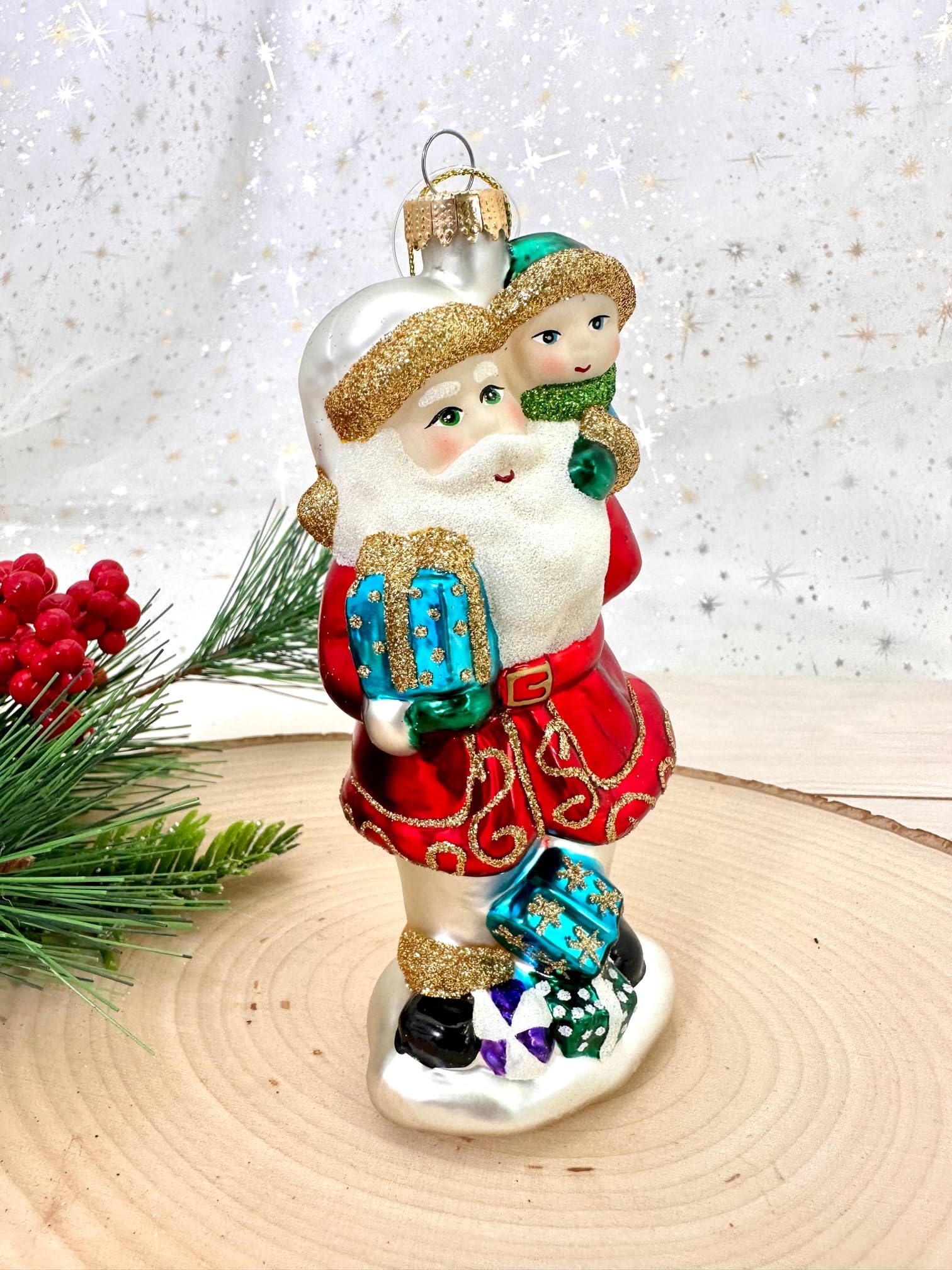 Décoration De Noël – Crabe Casse-Noisette En Verre Soufflé – Krebs – Occasion
