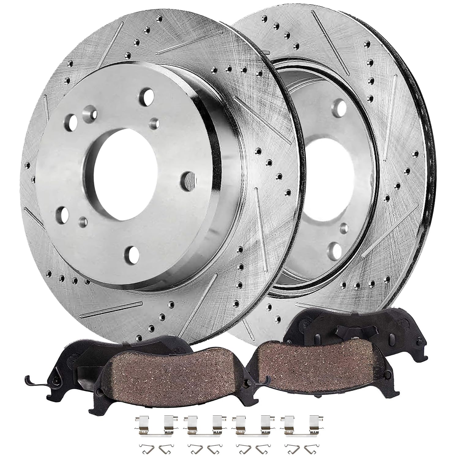 Detroit Axle - Front Brake Kit for 2017-2025 Honda CR-V 2023-2025 HR-V