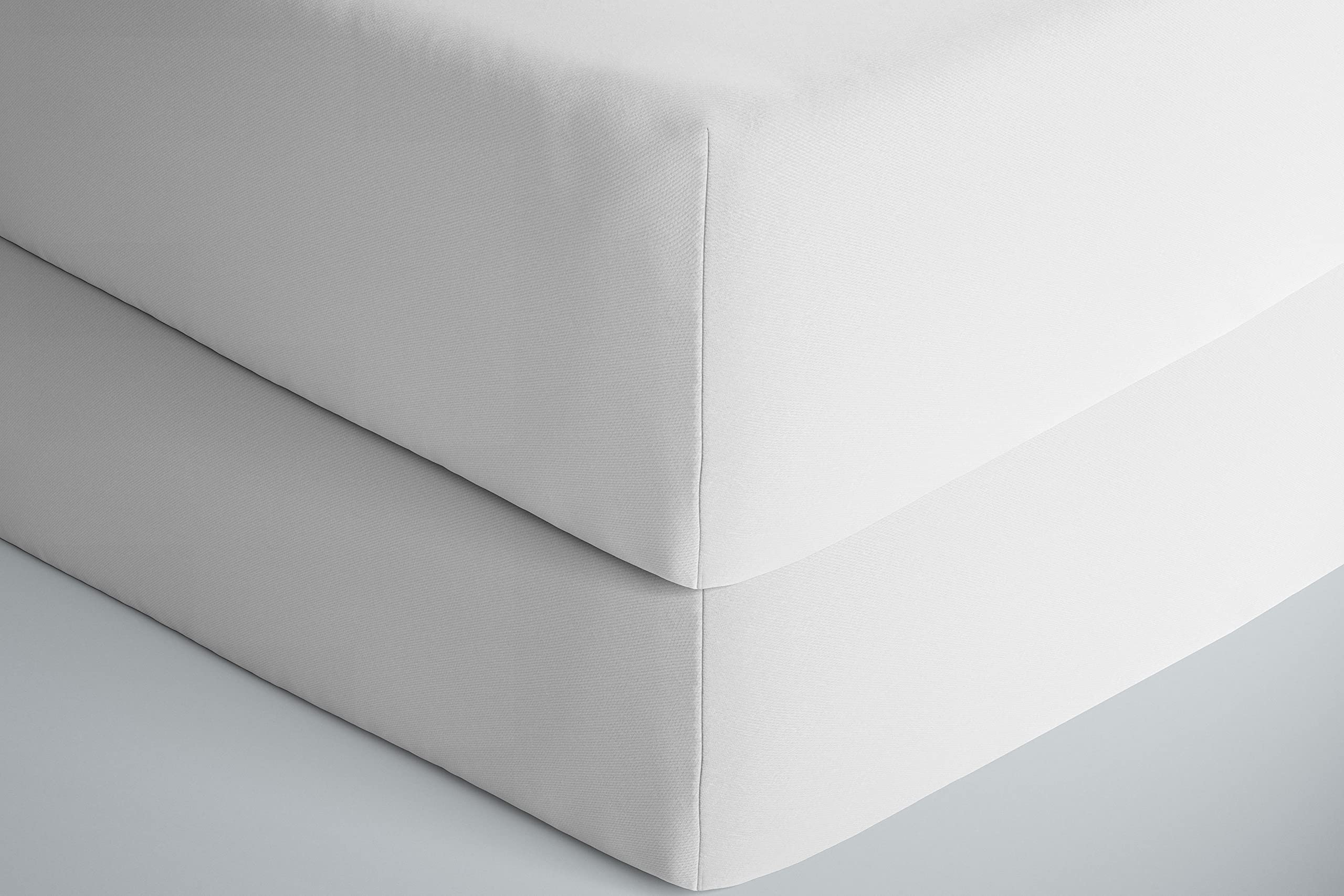 Night Comfort Nightcomfort Pack Of 2 Soft Polycotton Cot Bed Fitted Sheets For Baby Crib Bedding | Anti Allergy, Breathable, Lightweight Baby Crib Fitted Sheet For