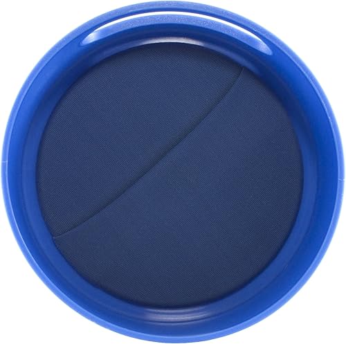 Miniatura 10 de Taza de aperitivos a prueba de derrames, color verde azulado, tarro de 12 onzas, fabricado en los Estados Unidos