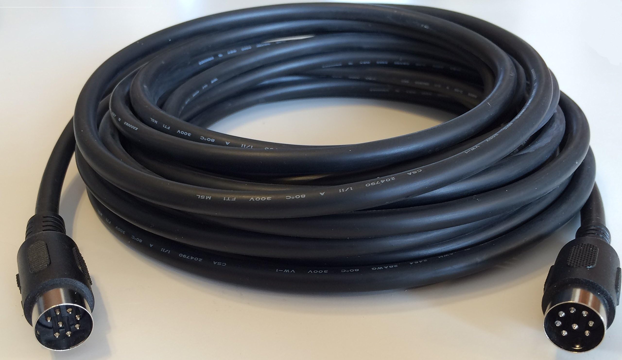 Mesa Boogie 8 pin Footswitch Heavy Duty Cable 25 Foot Length 8 pin