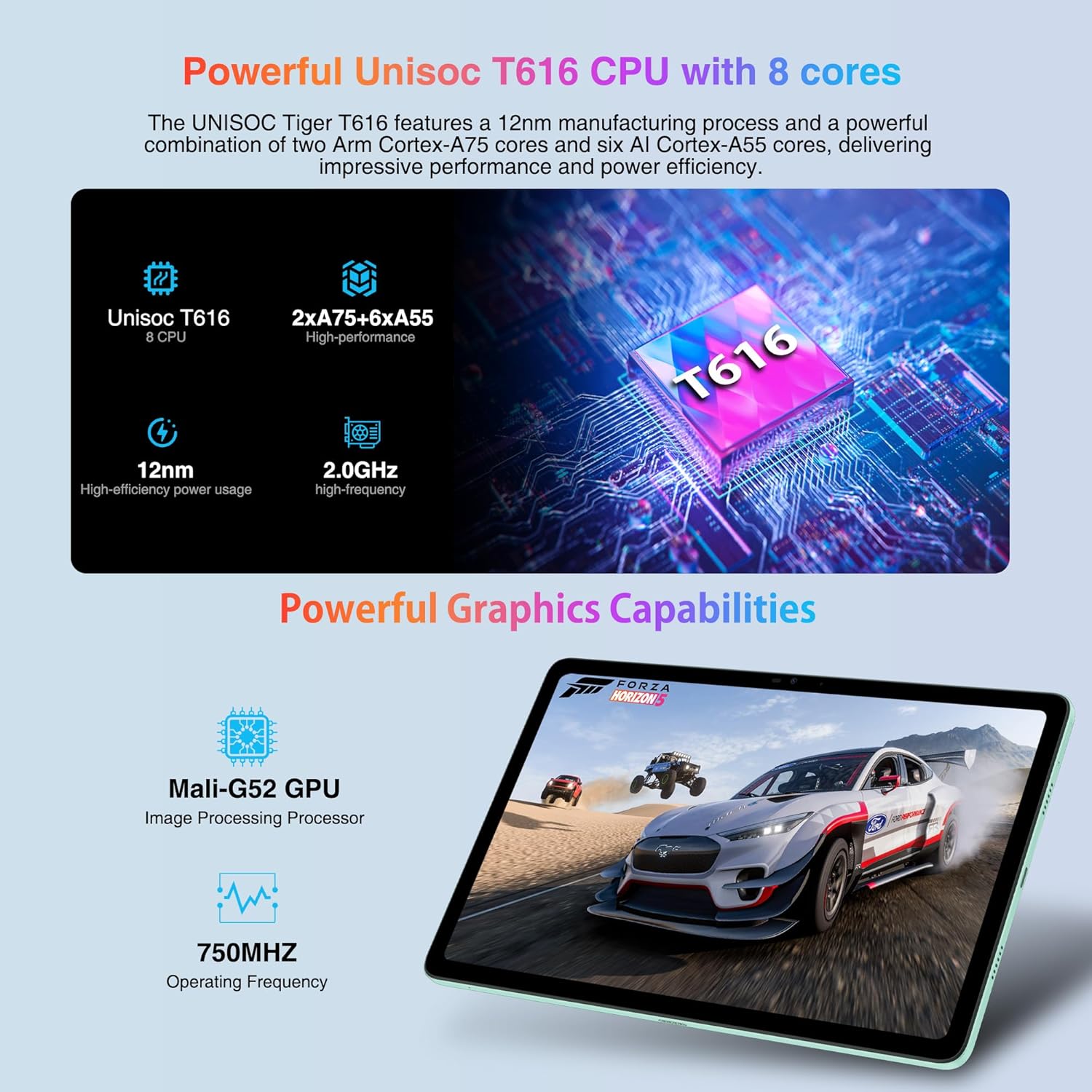DOOGEE T20 Android 12 Tablet 10,4 Pollici 15GB+ 256GB(TF 1TB)/16MP/8300mAh/4G LTE+5G WiFi/Octa-Core/OTG/GPS/Type-C/Dual SIM/3.5mm Headphone Jack-2023 Tablet