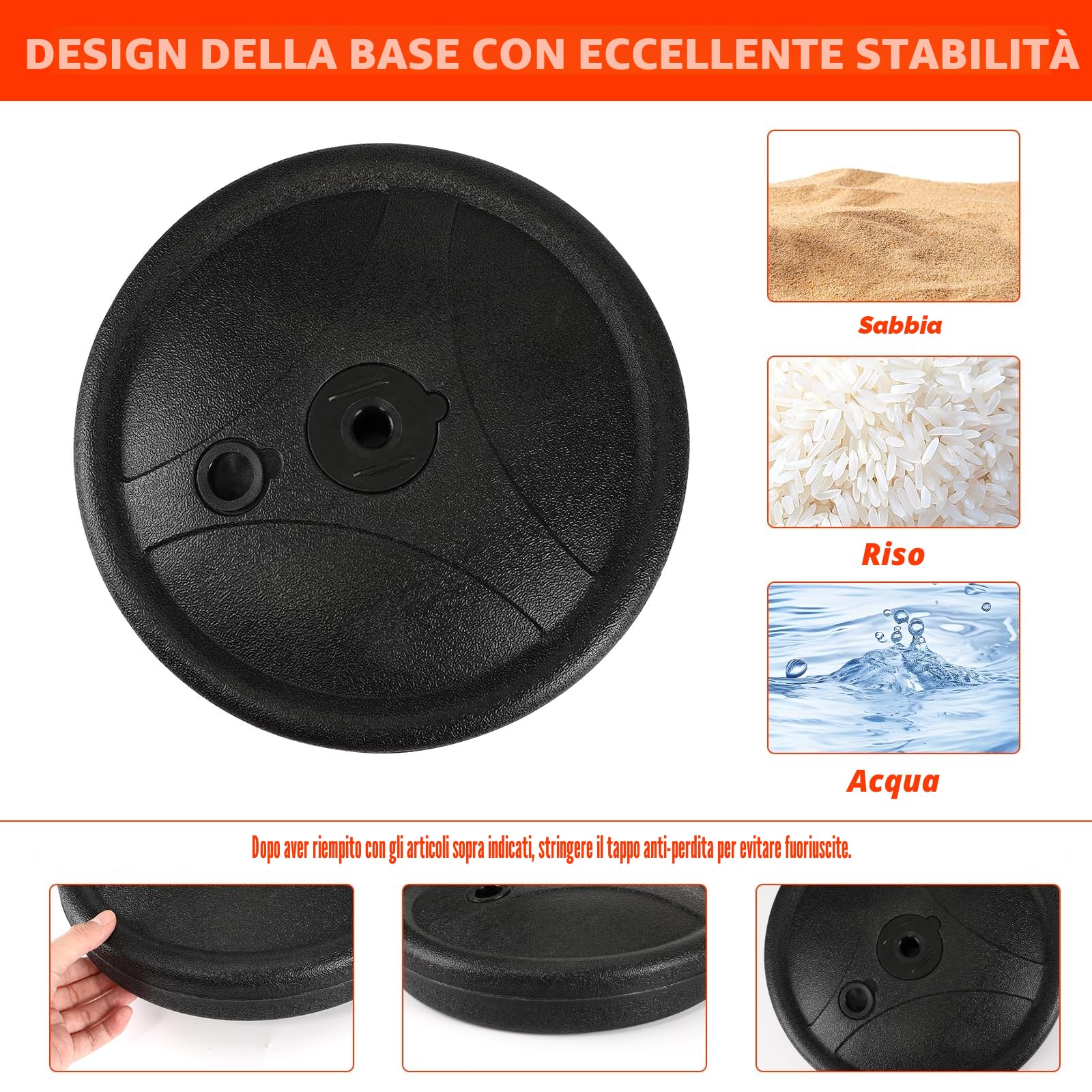 Canestro Bambini Esternocon 2 Palloni da Basket e una Pompa, Regolabile in Altezza, per Bambini dai 3 agli 8 Anni, per Canestri da Basket Indoor e Outdoor