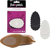 Foot Petals No-Slip Grips Traction Pads - Stop Shoe Sliding in Heels, Pumps, Boots, Wedges, Flats & Sandals | Made in USA