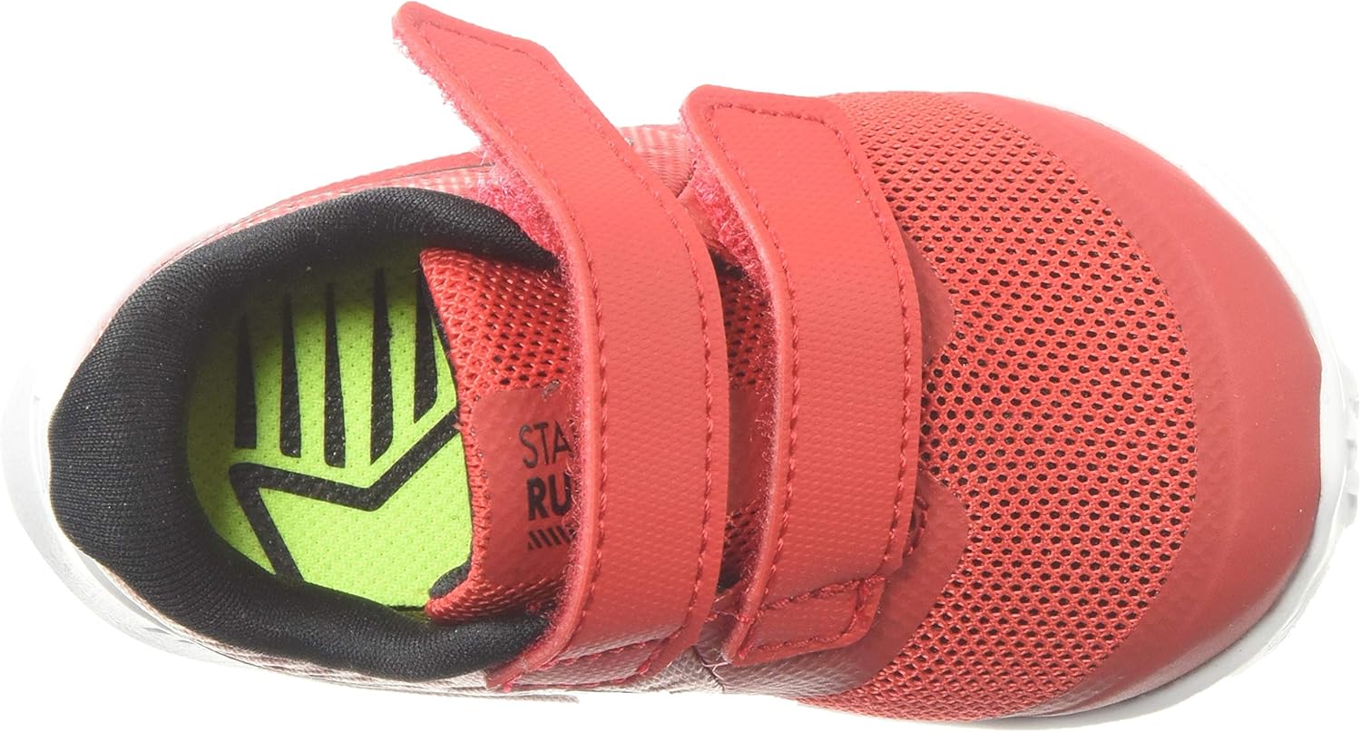 Nike Baby-Boy's Star Runner 2 (TDV) Running Shoe Red and White 3Y Child US Little Kid
