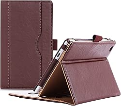 ProCase ASUS ZenPad C 7.0 Case (2015 ZenPad Z170C) with Bonus Stylus Pen - Stand Cover Folio Case for ASUS ZenPad C7.0 (Z170C,Z170CG,Z170MG), Multiple Viewing Angles, Document Card Pocket (Brown) - coolthings.us