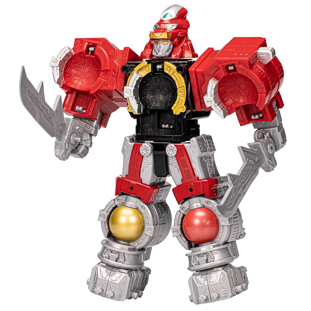 ま*つ様 大獣神似 POWER RANGERS MEGAZORD Power Rangers Cosmic Fury Cosmic Zord Mega Pack, figurines d