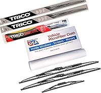 Vista 67 de WiperBladesUSA Juego de limpiaparabrisas compatible con Toyota Corolla 2013 (juego de 2) limpiaparabrisas