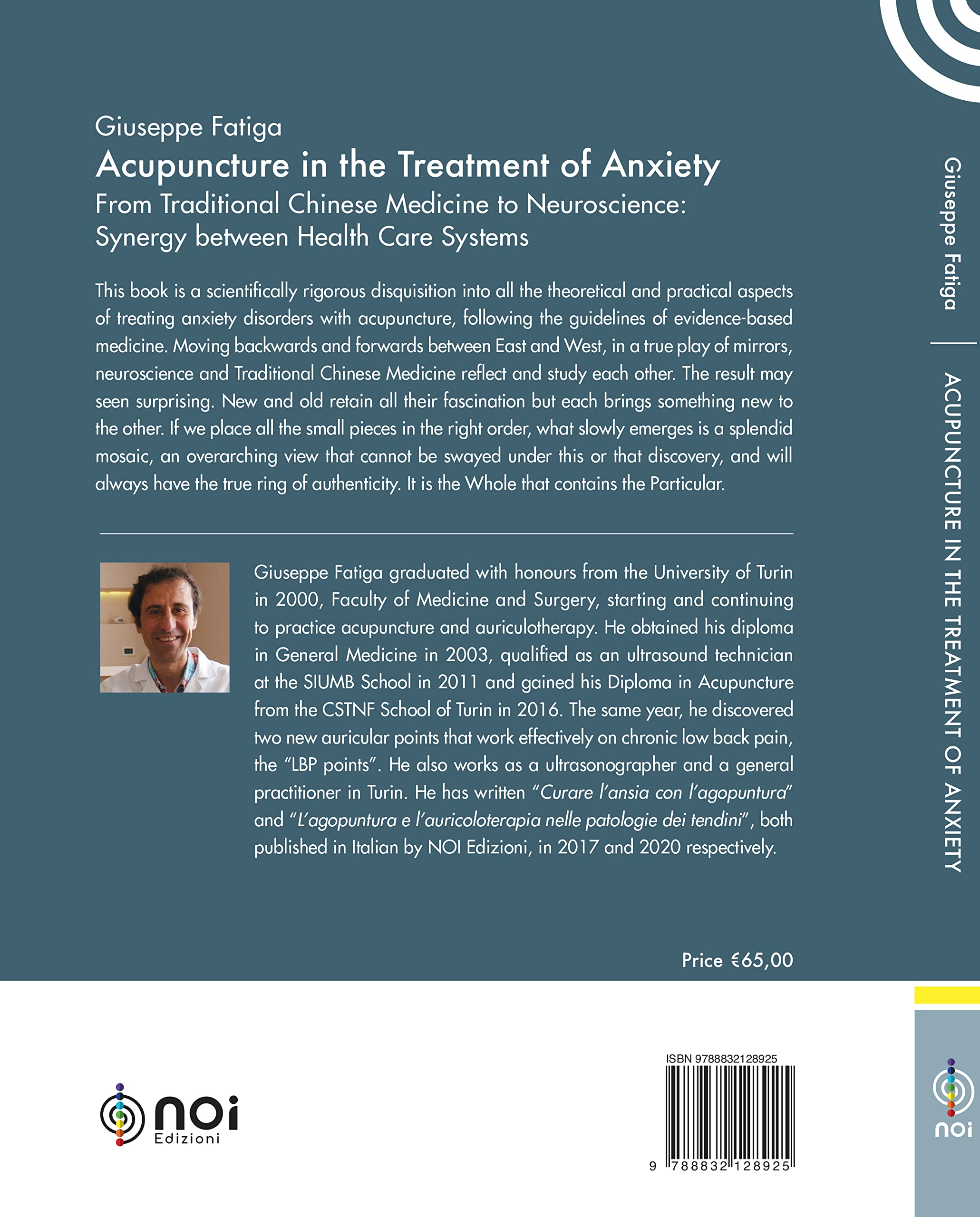 Acupuncture in the treatment of anxiety