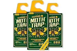 3-Pack Moth Traps for Clothing Closets