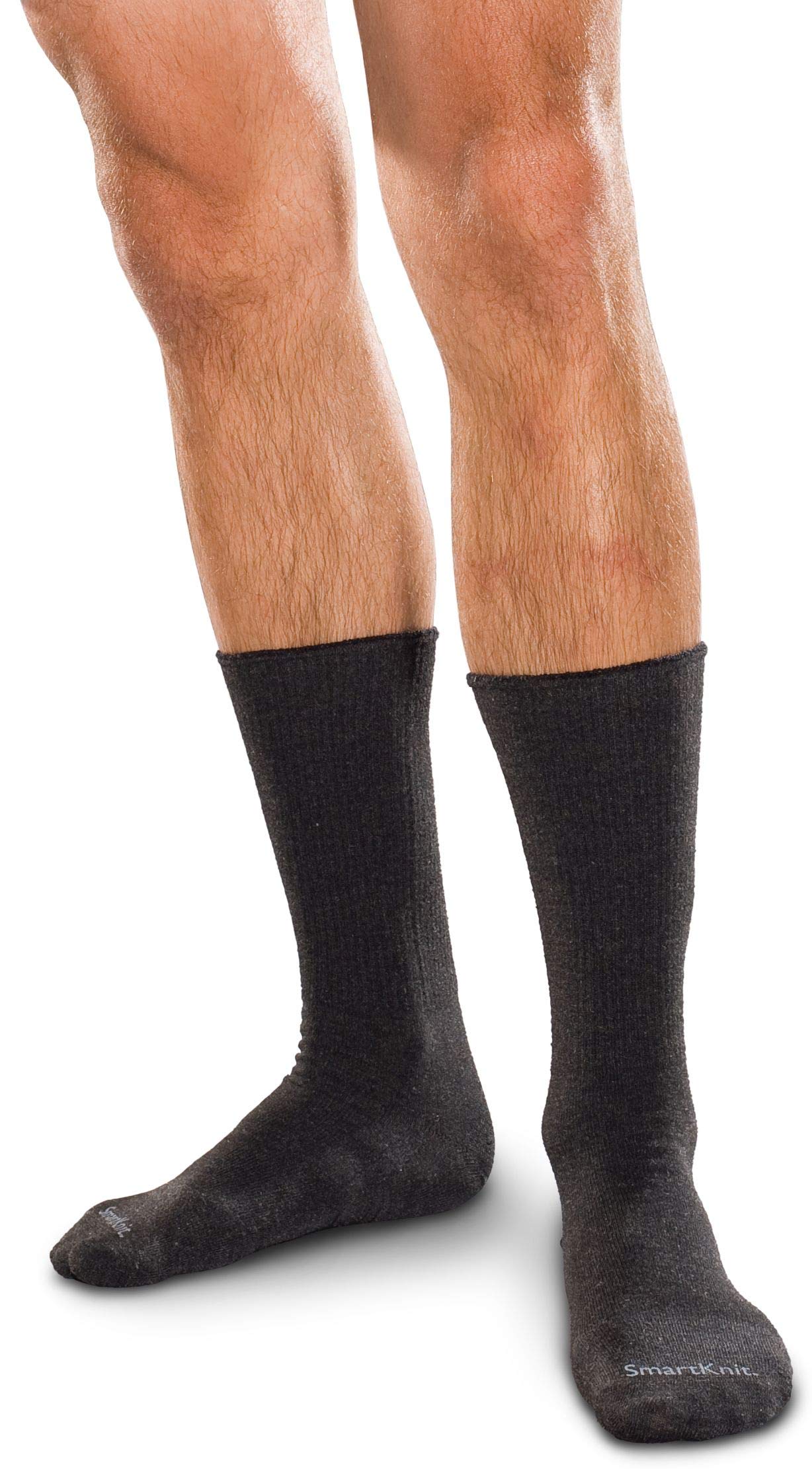 SmartKnitKIDSCharcoal Grey Seamless Sensitivity Socks