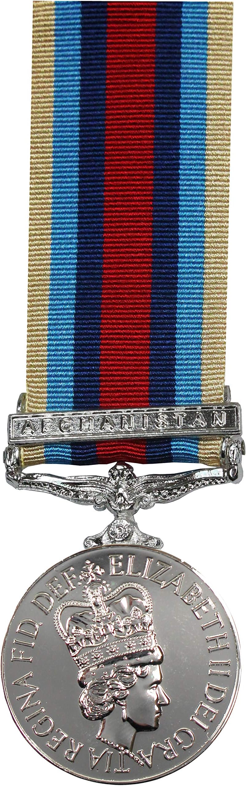 Afghanistan Operational Service Medal with Clasp - Full Size/Made in Britain