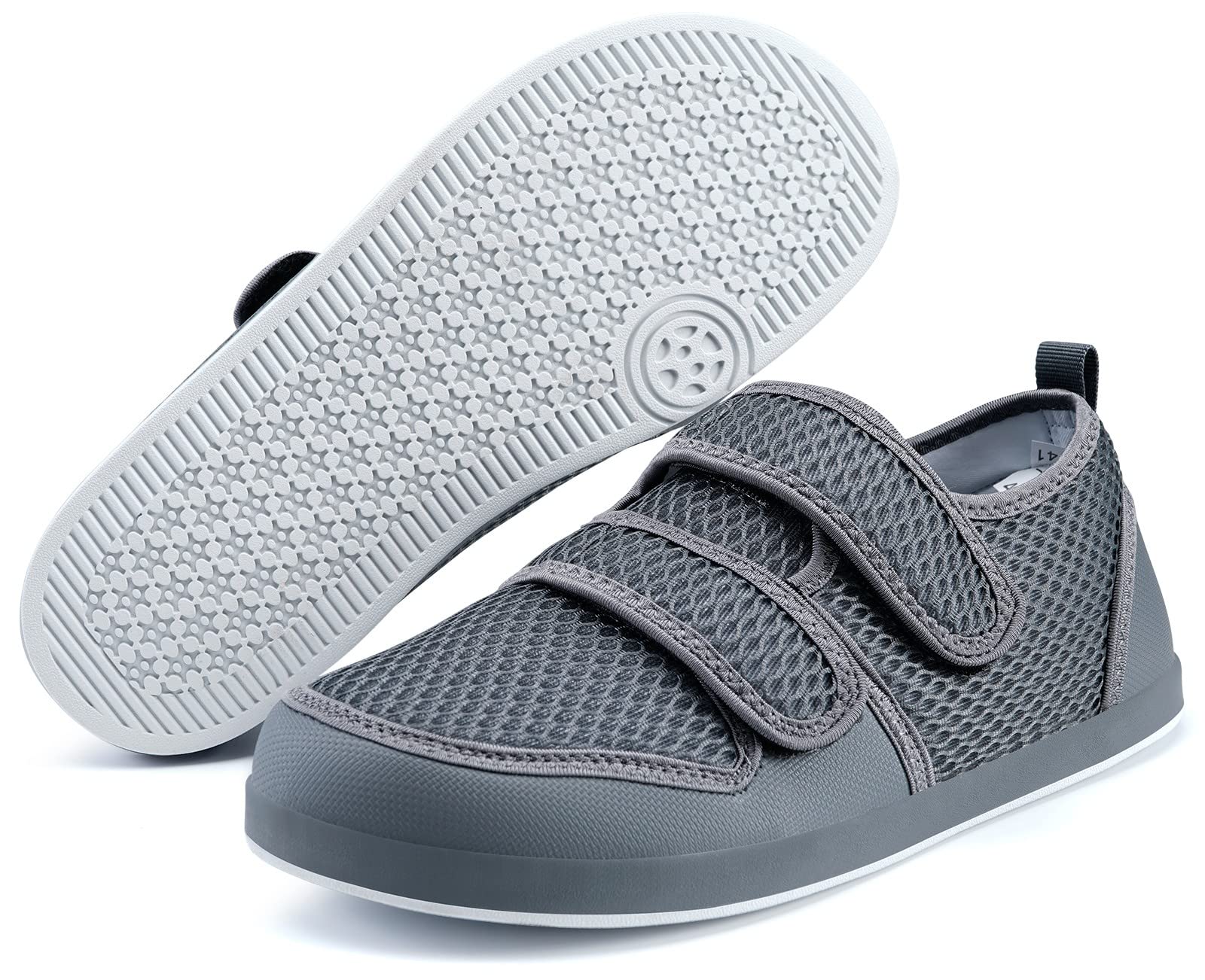 Chaussons Diabétiques Hommes Femmes Sandales de rééducation Orthopédique Anti-dérapante Large Edema Swollen aîné Chaussures de Marche Respirant Réglables