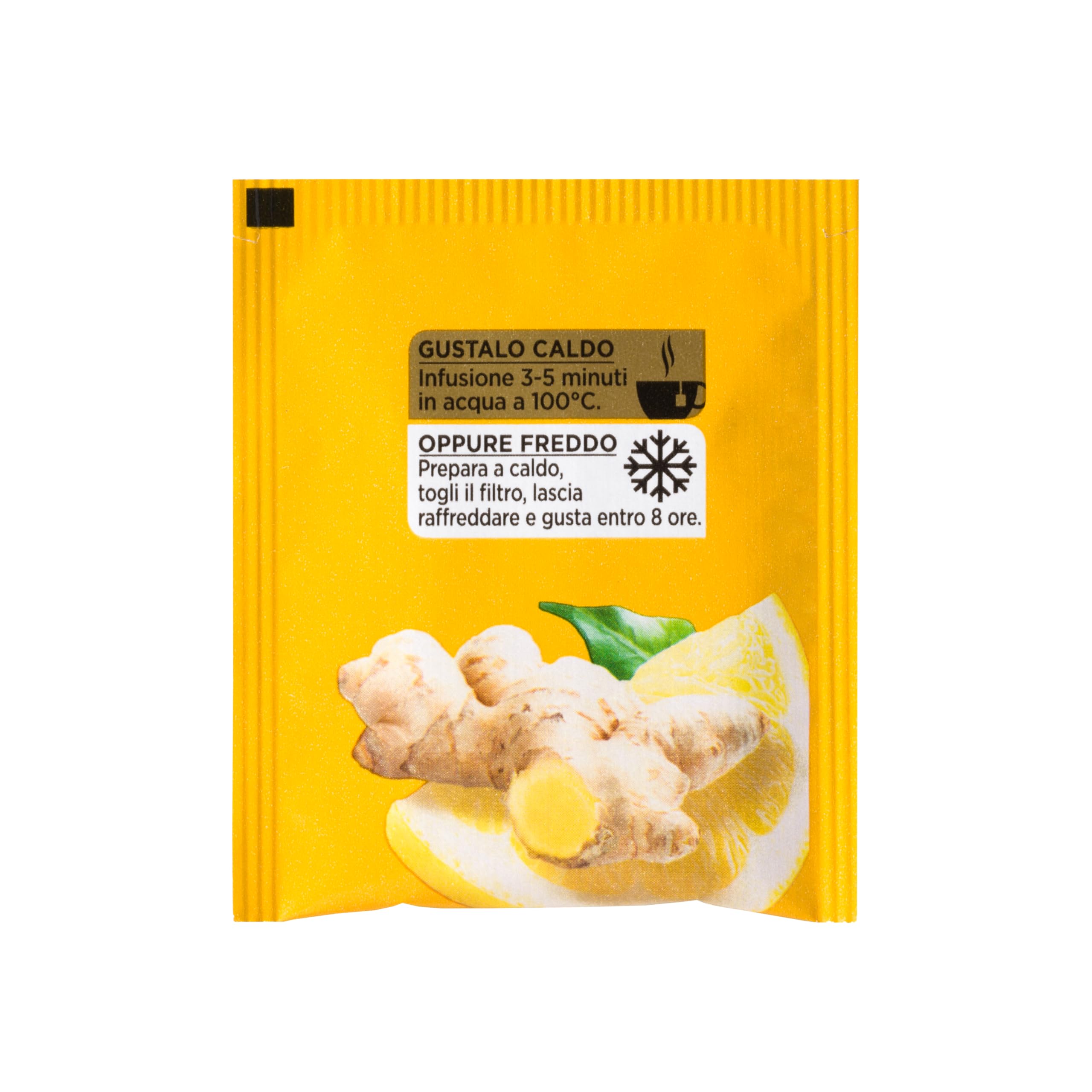 Twinings, Infuso Aromatizzato Sensations Zenzero e Limone, Gusto Frizzante e Avvolgente, Senza Caffeina, Infusi e Tisane, 6 Confezioni da 20 Filtri (120 Filtri Totali)