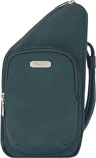 Travelon Essentials - Anti-Theft - Compact Crossbody Bag - Peacock