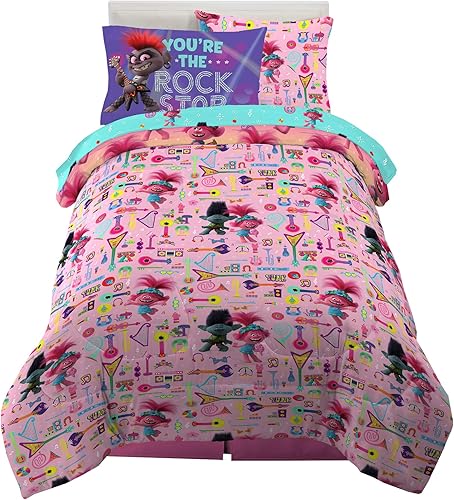 Miniatura 567 de Franco - Juego de edredón y sábanas supersuaves con funda, para niños, 7 piezas, tamaño matrimonial, Five Nights at Freddy's Cinco noches en Freddy's