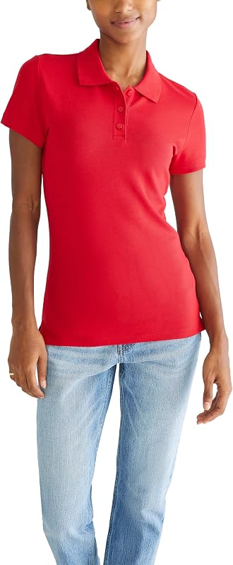 Aeropostale Women's Aero Uniform Polo Short Sleeve