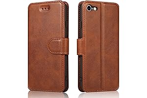 iPhone 6s Phone Case Wallet with Card Slots, Kickstand, and Magnetic Closure