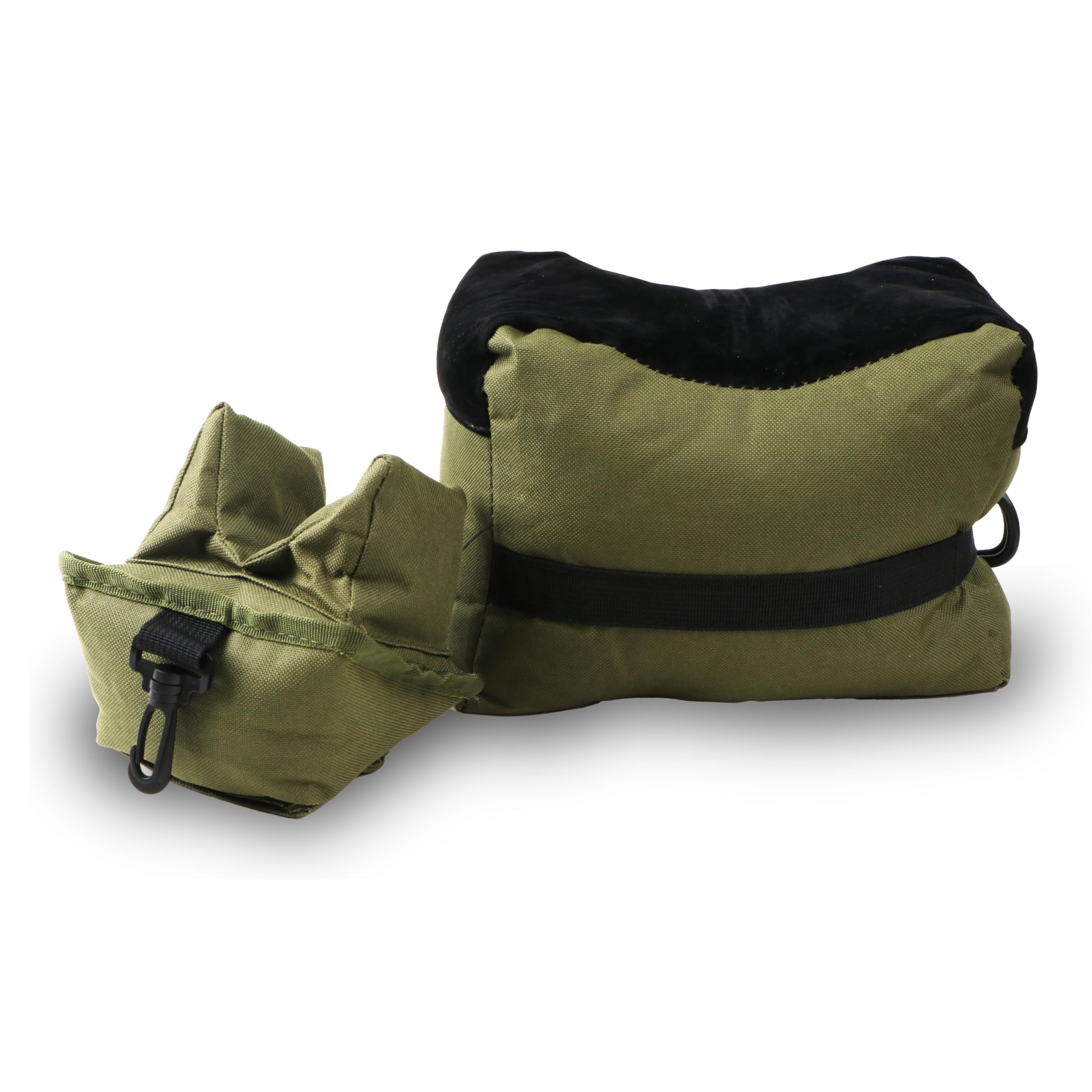 TACBAND Shooting Rest Bags, Shooting Support, Combo Front and Rear Sandbag for Hunting - Unfilled