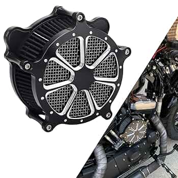 ハーレーストリートボブ純正エアクリーナー 2022年FXBBS ストリートボブのチューニング】純正エアクリーナー