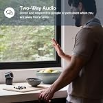 Luna 2K Indoor Cameras for Home Security, 2.4GHz & 5GHz WiFi, 360-Degree Pan-Tilt, Built-in Spotlight, Human Auto Tracking, Siren, Pet/Dog/Baby Camera with Phone app, White (2026 Upgrade Version)
