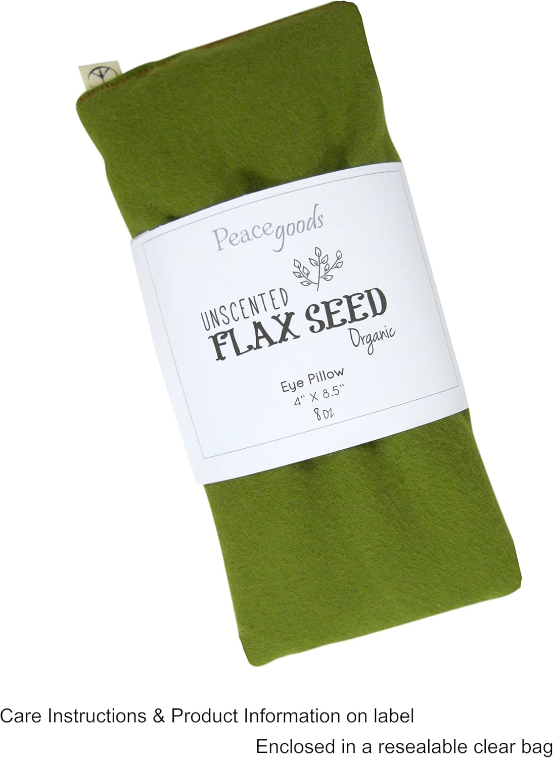 Unscented Flax Seed Eye Pillow - Pack of (6) - Soft Cotton Flannel - Soothing Headache Stress Relief Meditation Yoga Massage Bulk Wholesale - Primary Colors