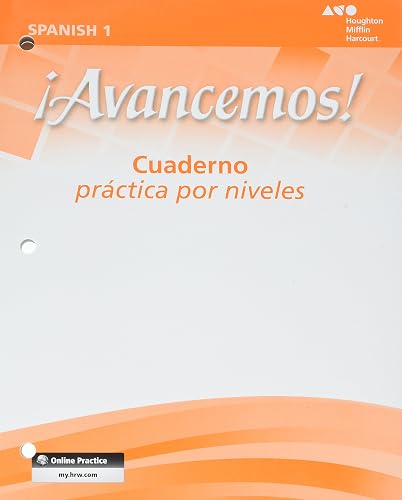 Cuaderno: Practica por niveles (Student Workbook) with Review Bookmarks Level 1 (¡Avancemos!) (Spanish Edition)
