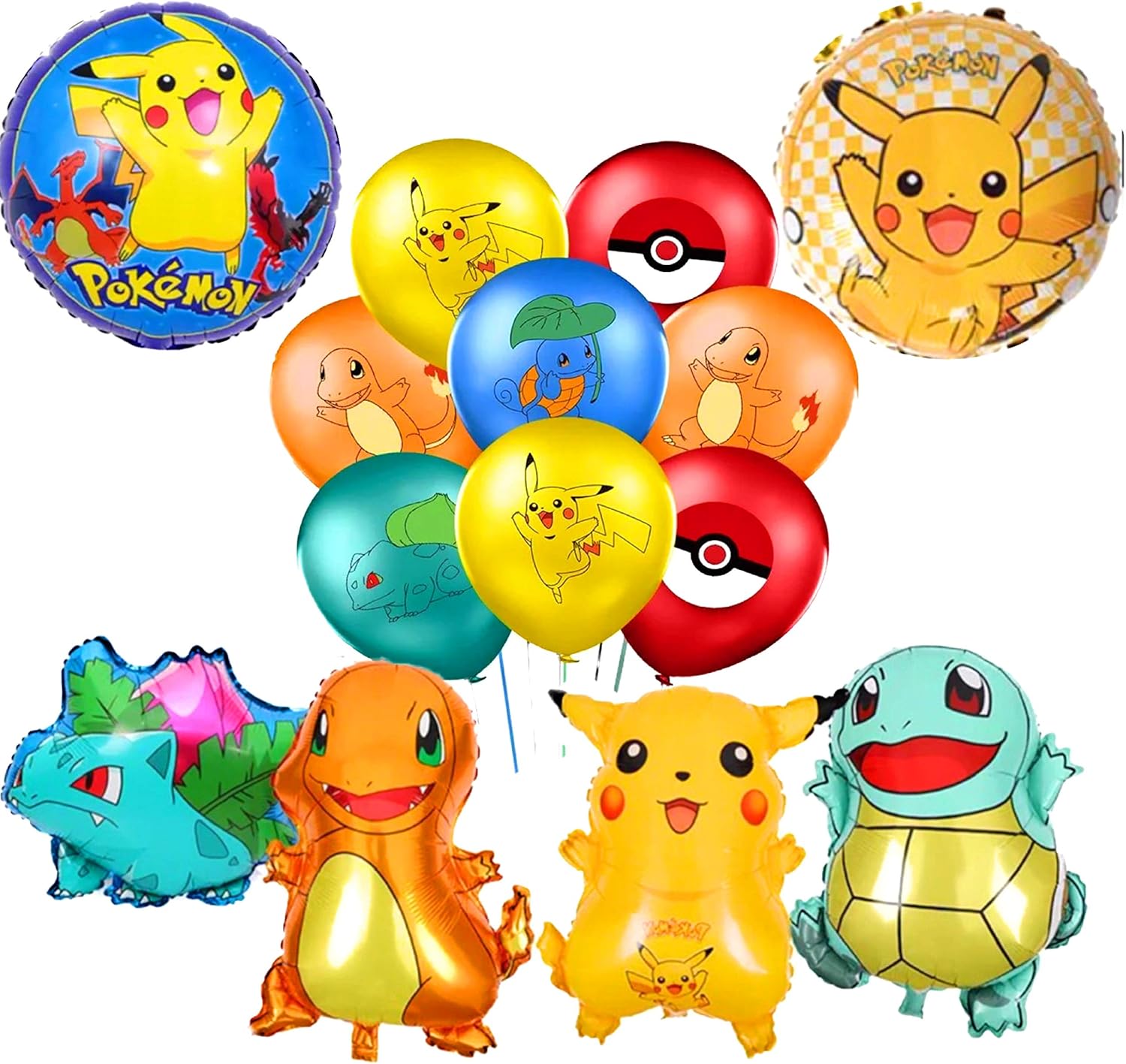 Amazon ポケモン Go ピカチュウ お誕生日 バルーン キャラクター パーティー 14点 セット Pk キャラクター お祝い 風船 バルーン おもちゃ Amazon ポケモン Go ピカチュウ お誕生日 バルーン キャラクター パーティー 14点 セット Pk キャラクター お祝い 風船 バルーン おもちゃ